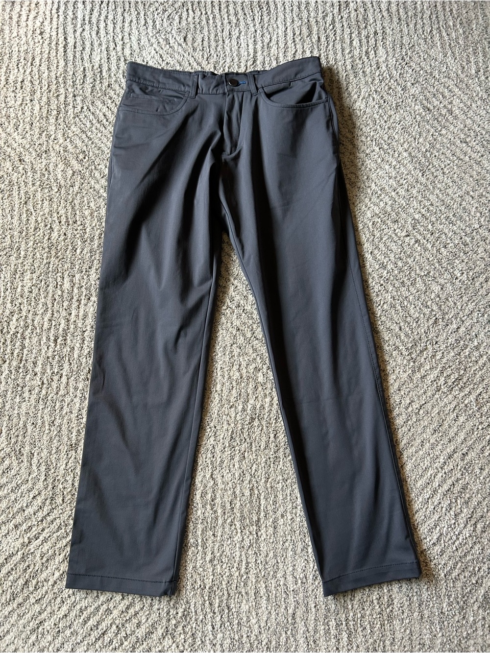 Twillory Men's Charcoal Stretch Chinos - Versatile Everyday Pants